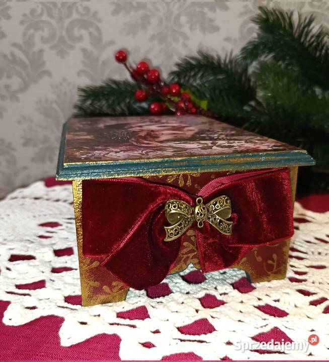 Szkatułka dzieci Boże Narodzenie Gwiazdka Stalowa Wola