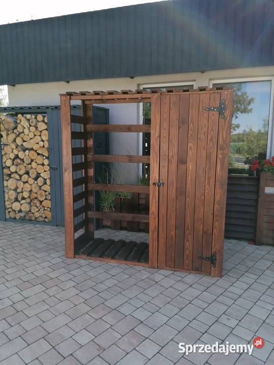 Drewutnia drewniana z domkiem narzędziowym śląskie Lelów sprzedam