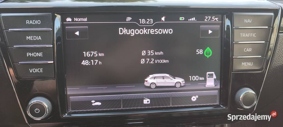 Skoda Superb kombi mk3 DSG 4x4 LaurinKlement ESP Łódź
