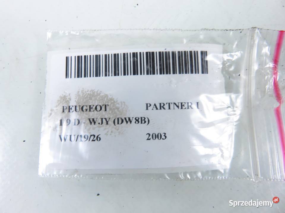 BSI PEUGEOT PARTNER I 19 D WJY DW8B 9652474680