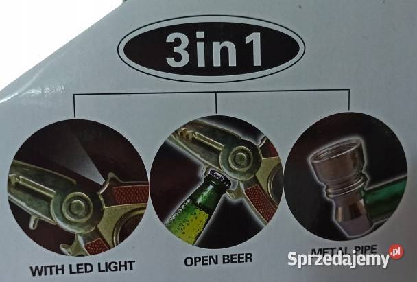 Metalowa Fajka Coney z Otwieraczem Zestaw 11 Ostrowy nad Okszą