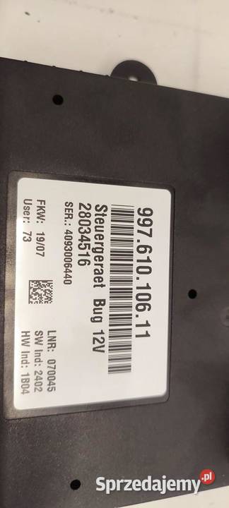 PORSCHE CAYMAN S 987 STEROWNIK BCM 99761010611 osobowe sprzedam