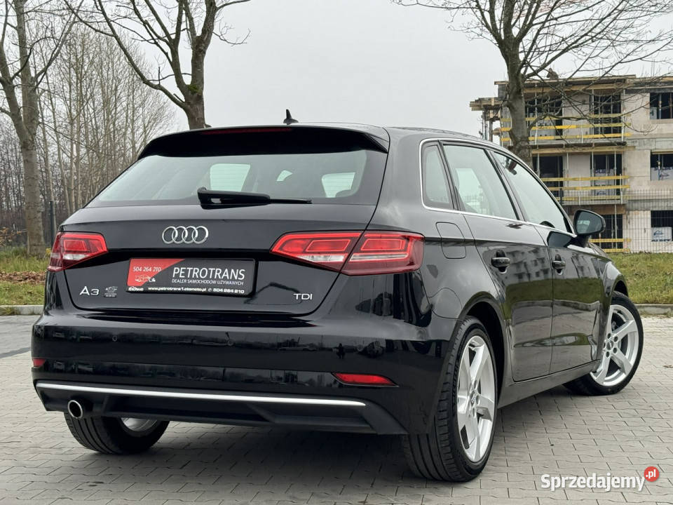 Audi A3 Sportback 16 TDI 116 LED Automat Stronic klimatyzacja Mrągowo
