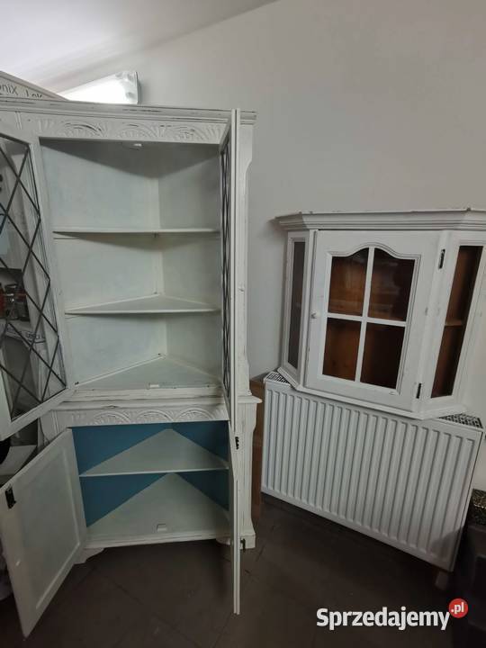 Przepiękne drewniane meble w stylu shabby chic Meble śląskie