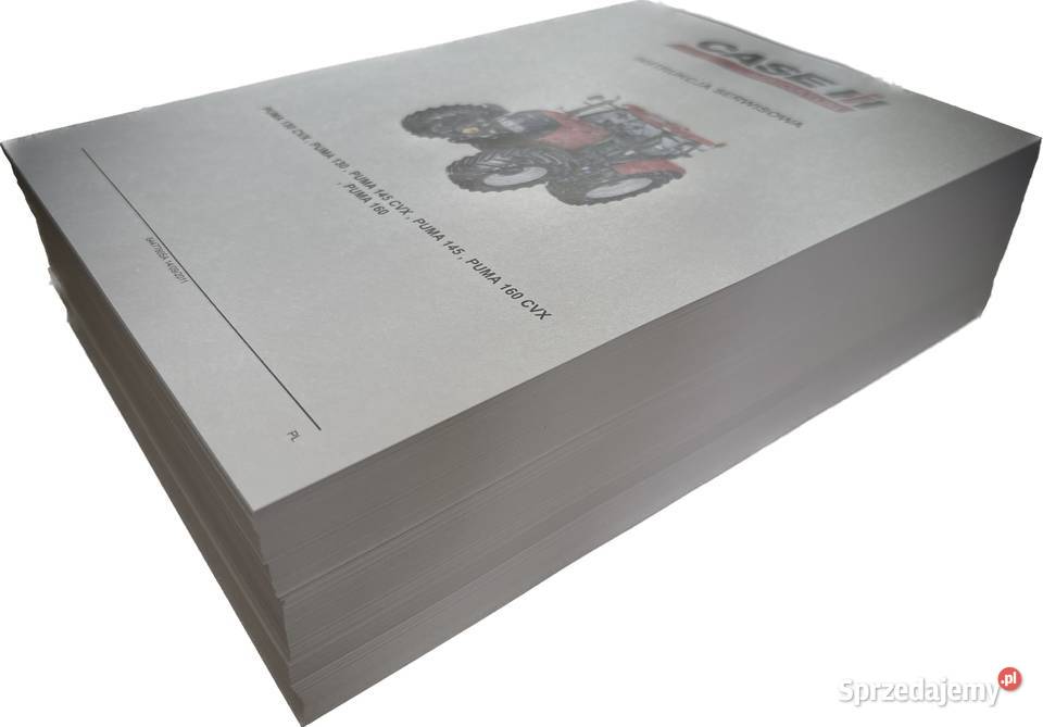 CASE Puma 130 145 160 130160 CVX Instrukcja Gdańsk