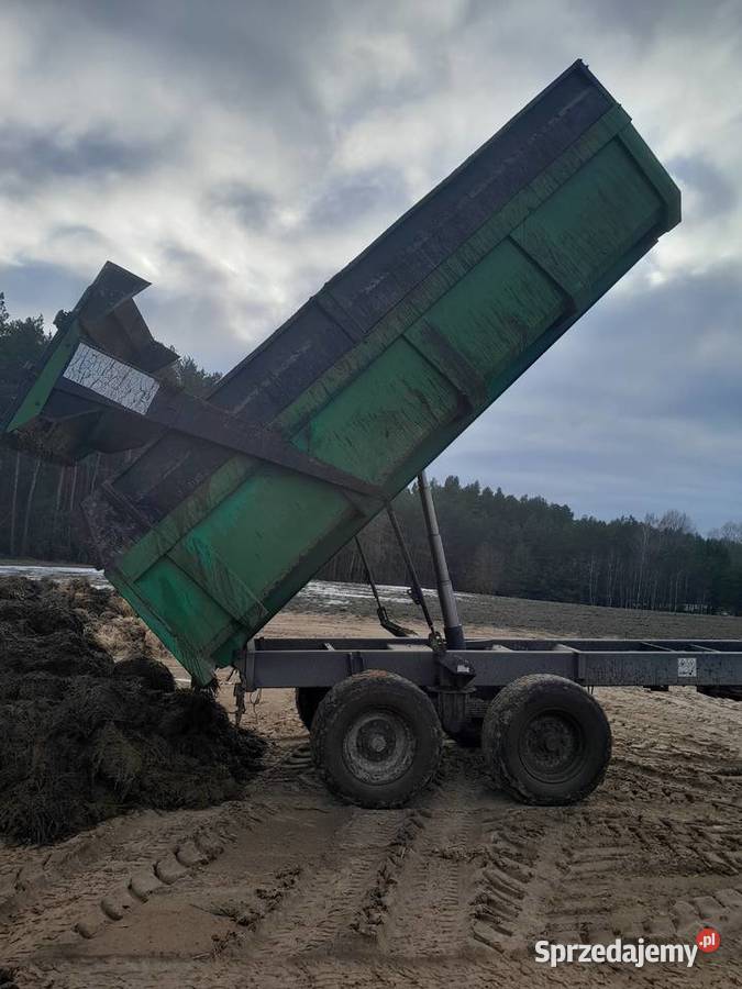 Przyczepa skorupowa Lambert tandem skorupa podlaskie Kobylin-Borzymy