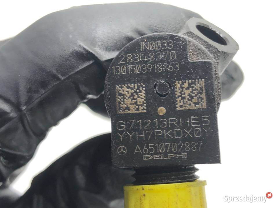 WTRYSKIWACZE KOMPLET MERCEDES X204 A6510702887