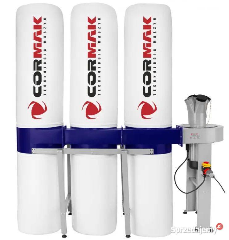 ODCIĄG WENTYLATOR DO WIÓRÓW CORMAK FM350 Siedlce sprzedam