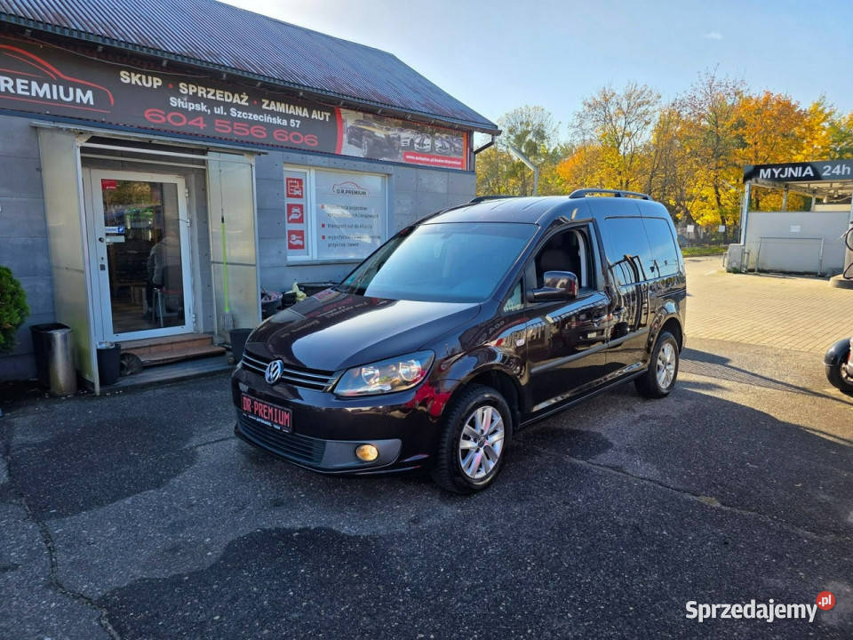 Volkswagen Caddy 16 TDI 102 DSG Grzane Fotele tempomat pomorskie