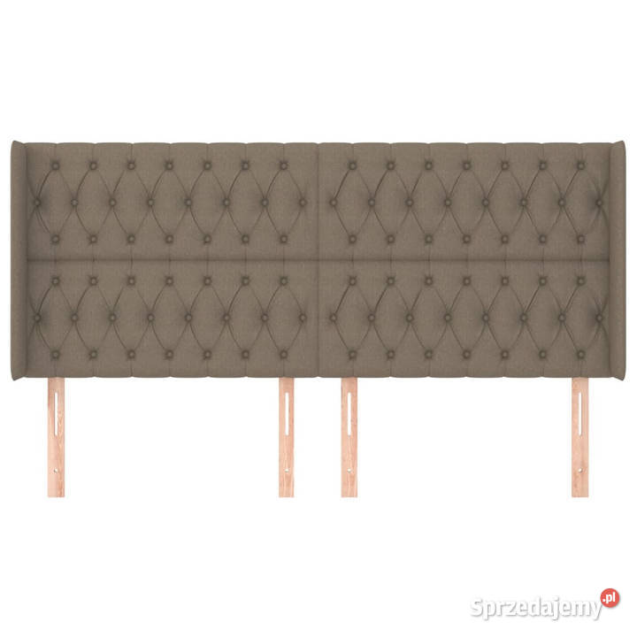Zagłówek uszak taupe 183x16x118128 tkanina Warszawa sprzedam