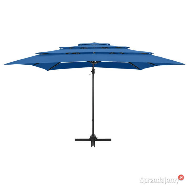 4poziomowy parasol na aluminiowym słupku mazowieckie Warszawa