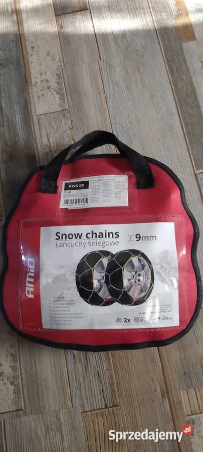 Łańcuch śniegowe AMIO nowe KNS 80 Ruda Kozielska