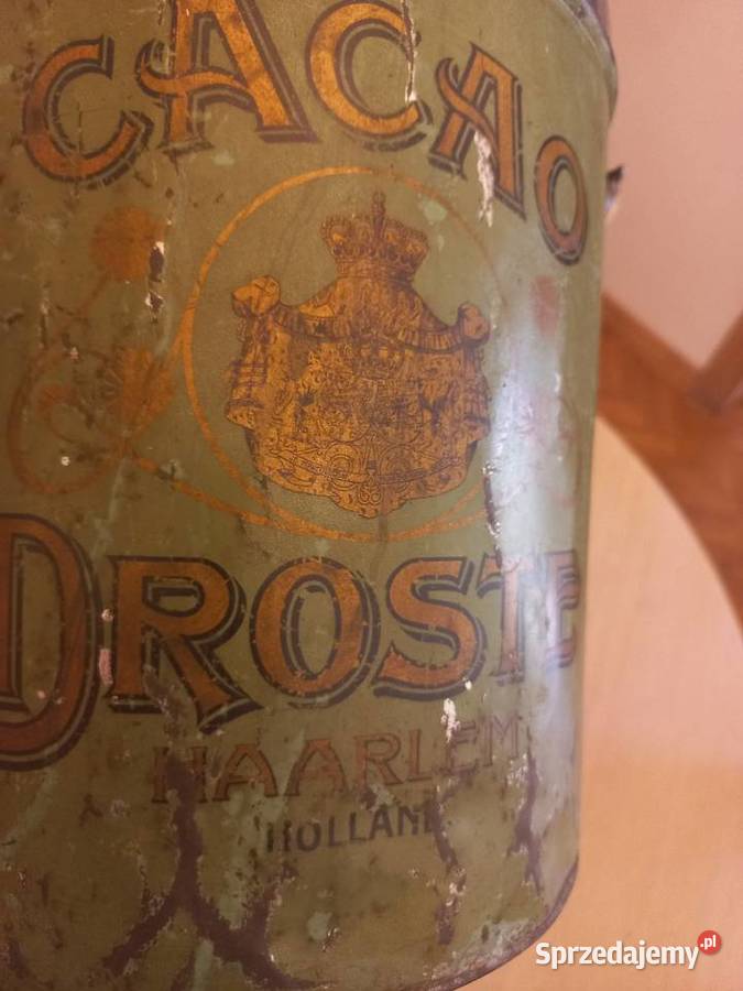 olbrzymia puszka kakao Calcio Droste mazowieckie Piastów