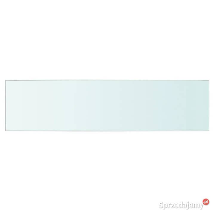 Półki 2 panel z przezroczystego szkła 60 x 15 mazowieckie Warszawa