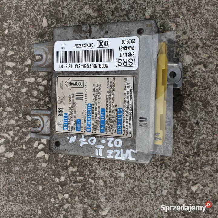 HONDA JAZZ II MODUL STEROWNIK SENSOR AIRBAG osobowe Pozostałe Łochowice