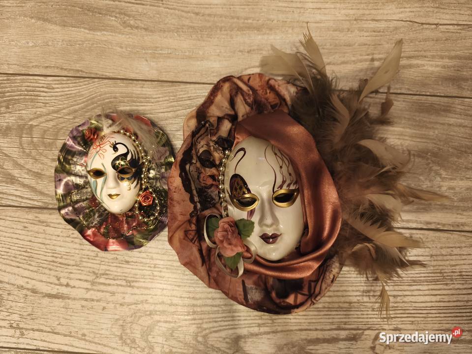 Maski porcelanowe 2 sztuki Jelenia Góra