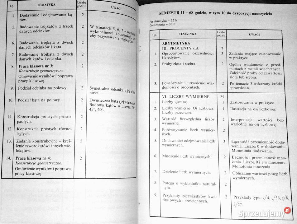 Matematyka kl 48 Materialy pomocniczwe Chełm