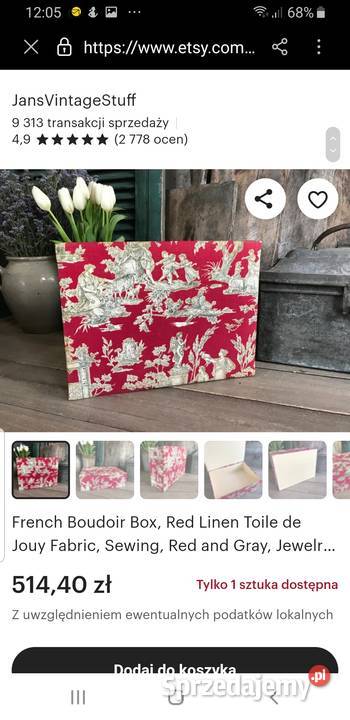 Szkatułka Wola Podłężna