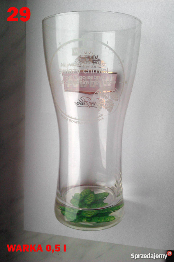 Szklanka piwo Pozostałe Krosno