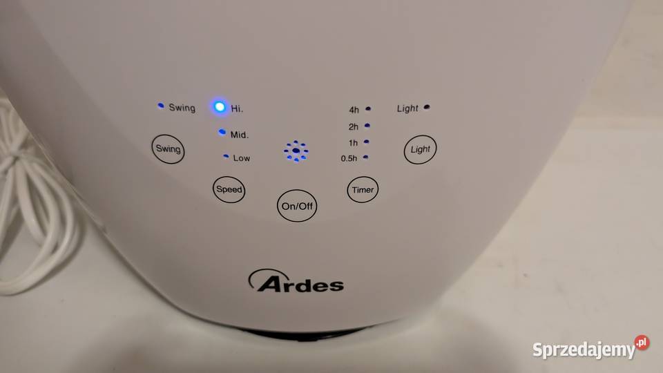 Wentylator stołowy LED Ardes AR5BL1 sprzedam