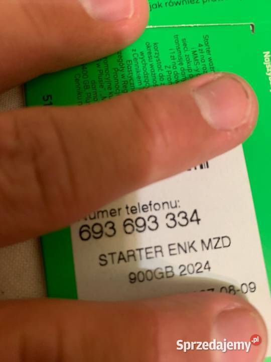 Starter sim Dębica sprzedam