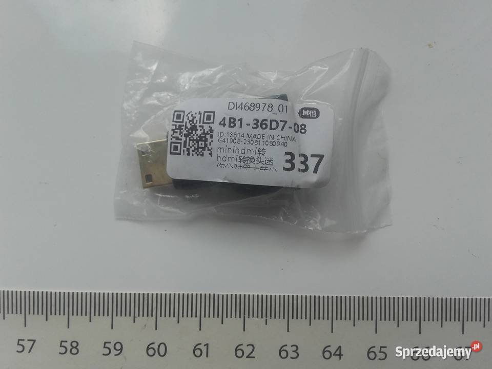 MiniHDMI Adapter do HDMI Mini HDMI wtyk męski do Bydgoszcz