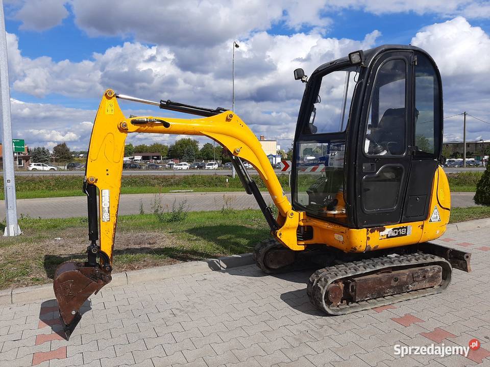 JCB 8018 2008r 3700mth możliwość finansowania wielkopolskie