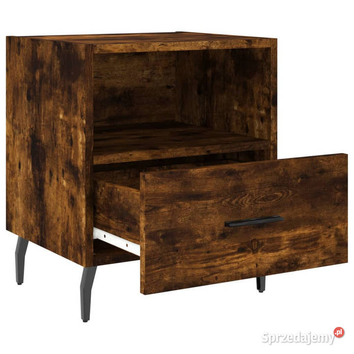 Szafka nocna przydymiony dąb 40x35x475 WM827478 Warszawa
