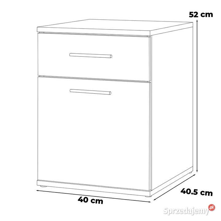 Szafka Nocna Stolik Szuflada Drzwiczki Nakastlik Nocne Elbląg