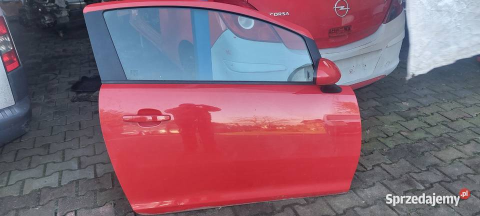 Drzwi prawe 3D Opel Corsa D 2010 r osobowe Szczecin