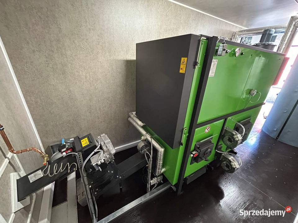 Kotłownia Kontenerowa Piec na Trociny Zrębki Kożuchów