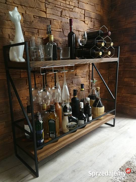 Barek na alkohol STARE DREWNO Loft Rustic Retro Ozorków