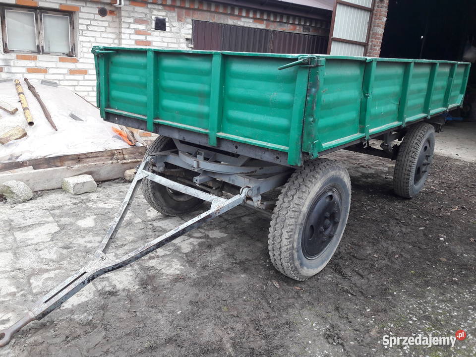 Przyczepa rolnicza SANOK nieuszkodzony Lublin