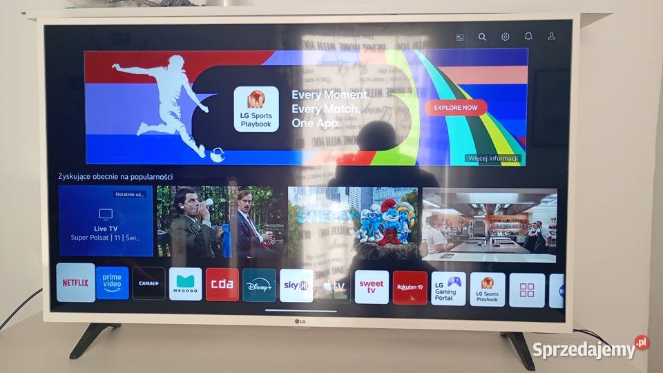 Telewizor LG 43cale WebOS 4K 1166 Kock