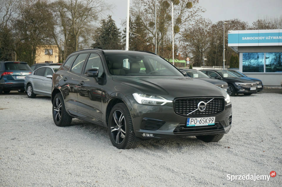 Volvo XC 60 B4 197 RDesign Salon Polska Faktura ASR (kontrola trakcji) wielkopolskie Poznań