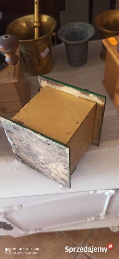 Młynek do kawy Z korbą Porcelana i szkło Gdańsk