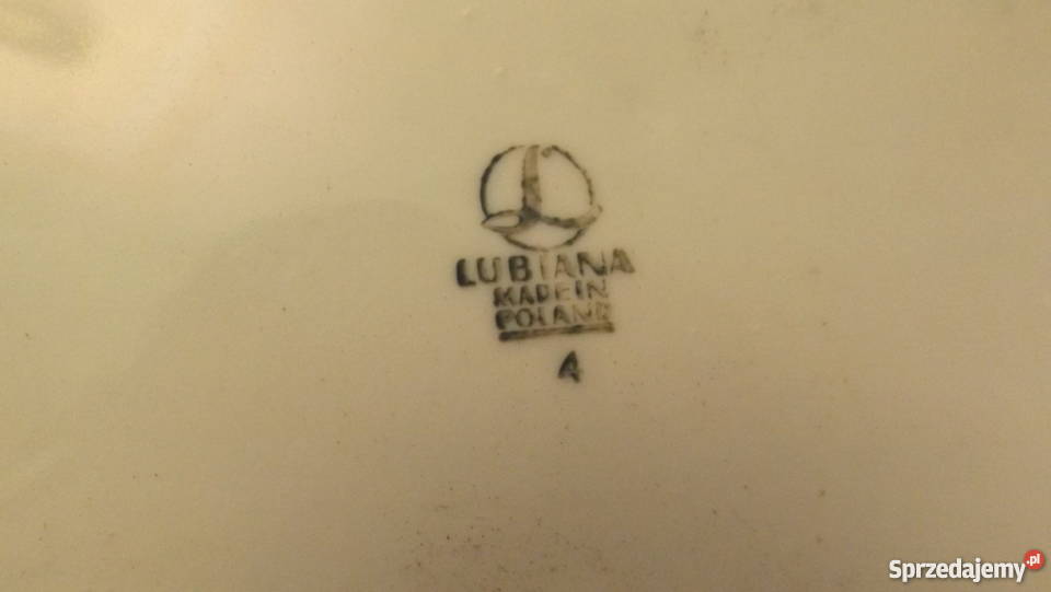 Piękny zestaw obiadowy z Prlu Lubiana 12 osób