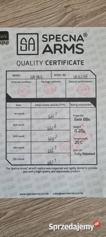 Replika ASG HK416 SAH03 dodatki Miłocin