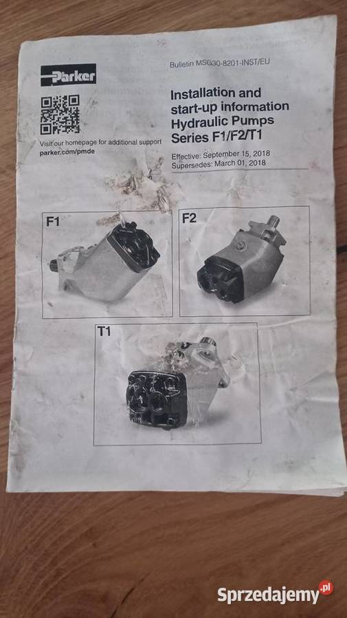Pompa hydrauliczna wielotłoczkowa łamana
