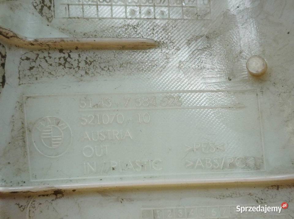 OSŁONA SŁUPKA A LEWA PRAWA KOMPLET MPAKIET Bmw sprzedam
