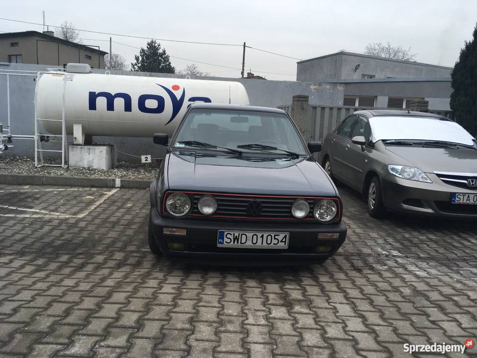 Golf II GTI PF 107 Digifant II Hatchback Samochody osobowe śląskie Bobrowniki