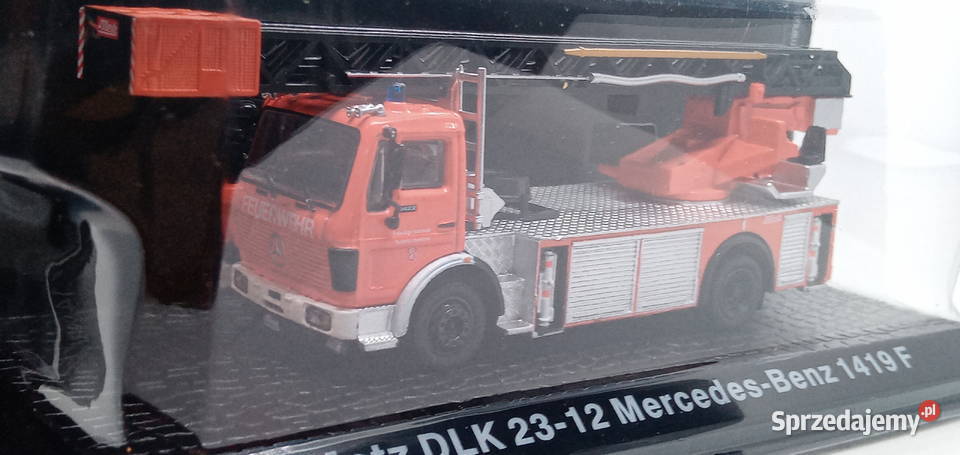 METZ DLK 2312 MercedesBenz 1419F 172 DeAgostini Modelarstwo Radłów