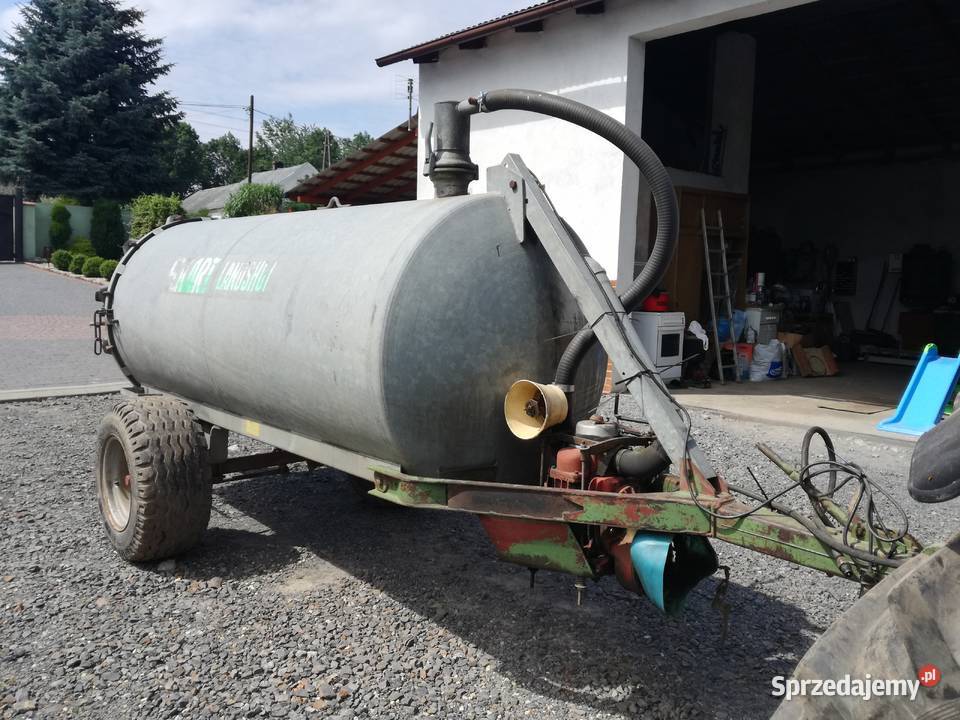 Beczkowóz beczka 4000l niemiecka ocynkowana Głubczyce