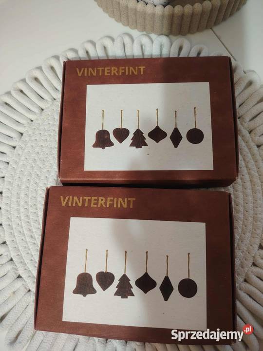 Papierowe zawieszki świąteczne