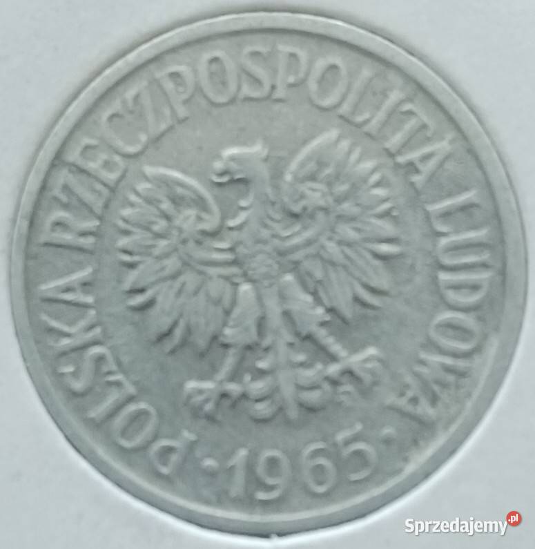 20 Groszy 1965 r 1 PRL Piękne Konin