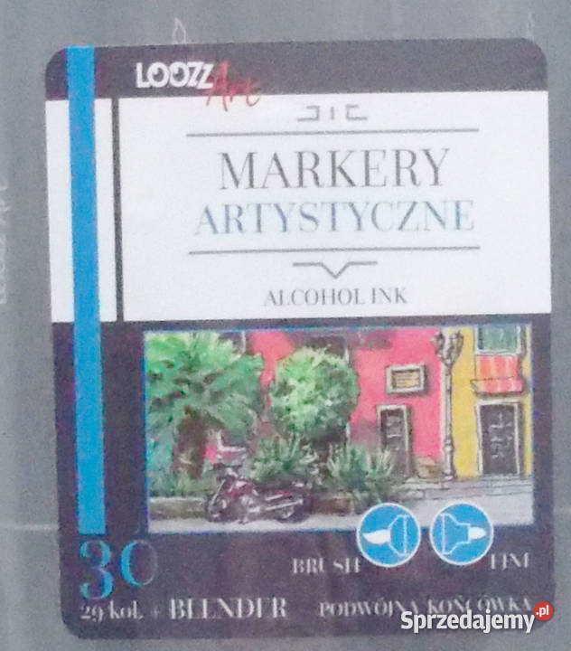 dwustronne markery pędzelkowe artystyczne Warszawa sprzedam