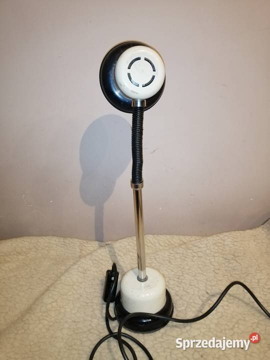 Lampka VEB Narva Rosa Luxemburg 60te Vintage Legnica