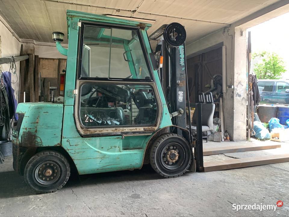 Wózek Mitsubishi FD 25 T kabina ogrzewana Wolbrom