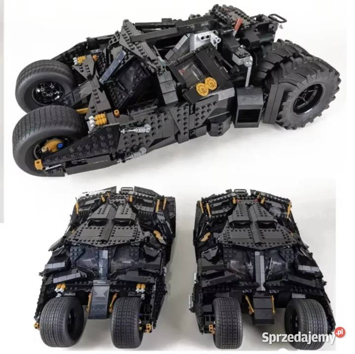 klocki BatMobil Gotham Mroczny Rycerz 2figurki