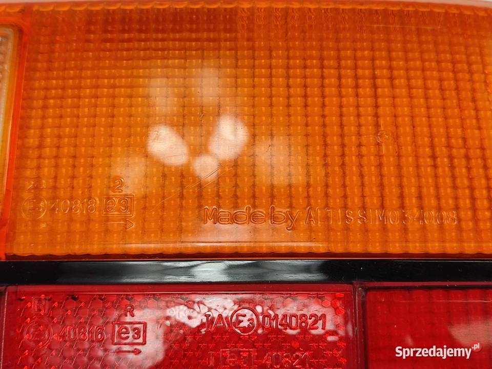 KLOSZ LAMPY PRAWY TYŁ FIAT CROMA 1996 NOWY osobowe